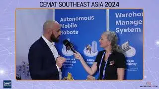 Jamie Sterling at CeMAT South East Asia 2024
