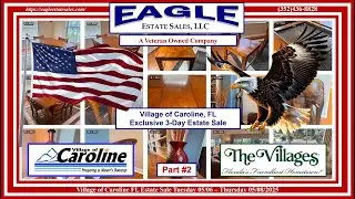Video 2 Village of Caroline 3-Day Estate Sale Eagle Estate Sales LLC 05/06-08, 2025