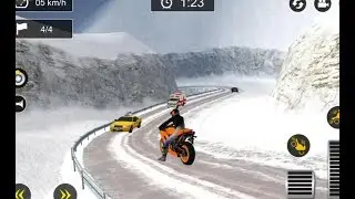 Snow Mountain Bike Racing 2019 - Android Gameplay# 3