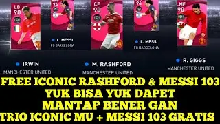 WOW ! GRATISAN TRIO ICONIC MU ( RASHFORD | GIGGS | IRWIN )  + 2 JUTA GP ! MEMANG LUAR BIASA !