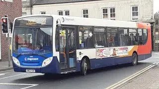 *Nice Voith* 7: Stagecoach Fife ADL Enviro 300 27909 (SN63 VUH)