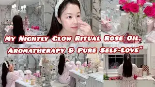 Luxury Night Routine 🌹 Oil, Steam & Calm &mdash; Healing from the Inside Out