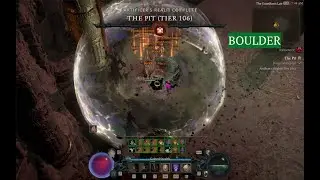 Boulder druid PIT106 13m5s vs. Mother's Judgement - Diablo 4 Season 6