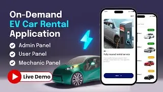 Build Your Own EV Car Rental App Like UFODRIVE, Hertz, Avis #evcarrental #ev #carrental #livedemo