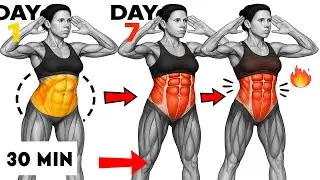 Best Exercises for Hanging Belly Fat - Lose 2 Inches Off Waist in 1 Week (Try This)