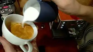 Lelit Elizabeth, latte art