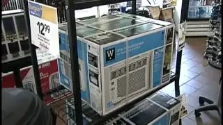 Window air conditioning units selling out at some area stores