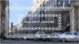 A Rua Saint Honoré, em Paris