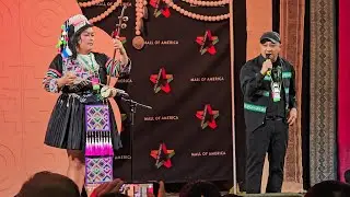 Hmong Art Celebration at Mall of America - Mai Se Yang & Tou Saiko Lee [4K][60FPS][HDR]