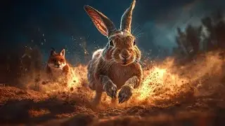 The true art of filming hares, field craft skills