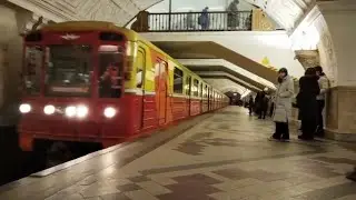 Поезд 81-717/714 &laquo;Синергия-2&raquo; на станции Белорусская КЛ