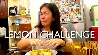 Eating Lemon with no Reaction Challenge | Baby eating Lemons for the First Time