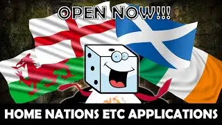Home Nations ETC Applications **NOW LIVE** | PTG | T9A