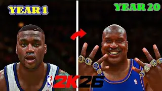 I Re-Simulated Shaq&rsquo;s Career BUT HE CAN SHOOT&hellip; THIS SHOULD BE ILLEGAL