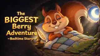 The Biggest Berry Adventure: A Squirrel's Bedtime Story About Sharing 🐿️✨