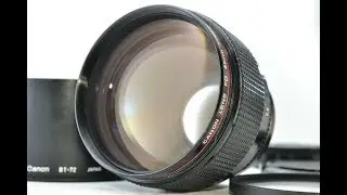 Recommended Camera  Lens collection Canon New FD 85mm F1.2 L NFD FD Mount #2073