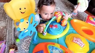 Bright Starts Musical Learning Toys for Babies with Music and Lights | Unbox & Play Video for Kids