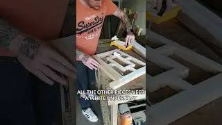 Coffee Table Build: Color Transformation Before the Final Assembly #woodworking #coffeetable #diy