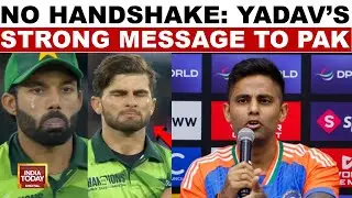 India-Pakistan Cricket Row: Suryakumar Yadav Refuses Handshake Post-Match | India Today News