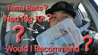 Sweetwater Reservoir Bfs fishing: Temu Bait Ned Rig Kit! 