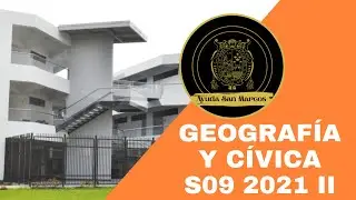 Geograf&iacute;a y C&iacute;vica S09 - Pre San Marcos 2021 II &uml;X&uml; 📚🖥️