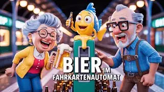Bier im Fahrkartenautomat &ndash; Wenn Hopfen das Ticket zieht 🍺🎫😂