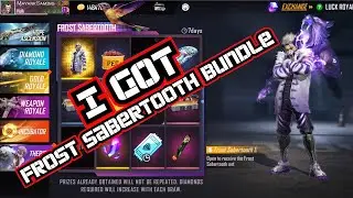 I GOT FROST SABERTOOTH BUNDLE 😍😊||FREE FIRE ||JSMAYANK GAMING||