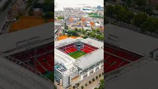 Vertical video. Copenhagen, Denmark. PARKEN - largest football stadium in Denmark, national stadi...