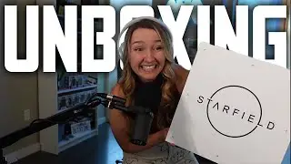 UNBOXING A STARFIELD GIFT FROM BETHESDA!!!!!!