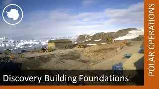 Timelapse of Discovery Building Construction at Rothera Research Station