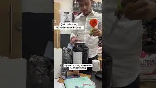 Qnt Whey Protein Unboxing #creatine #whey #gym #yoga #viralvideo #youtube #shorts