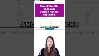 Настройка версий файлов SharePoint: кто что изменил?