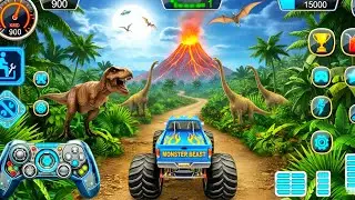 Monster Truck Mega Ramp Extreme Racing - Impossible GT Car Stunts Driving - Gadi game - Android Game