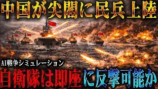 【尖閣有事の真相】もしも中国が民兵上陸を引き金に尖閣で軍事介入を拡大しても、140分後に電子戦と対艦攻撃で東海艦隊は機能停止するのか？【AIシミュレーション】