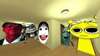 The SECRET World of Gmod NextBots REVEALED with Obunga Plankton#garrysmod #gmod #nextbots