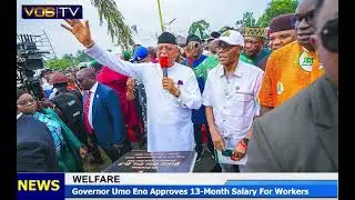 Governor Umo Eno Approves 13-Month Salary for State Workers