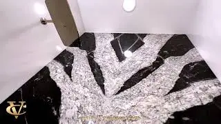 Venicasa Custom Guest Bathroom | Tahiti Project, Coral Gables, Miami