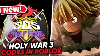HOLY WAR 3 CODES IN ROBLOX FREE SPINS, XP, AND MORE!!! NOVEMBER 2022