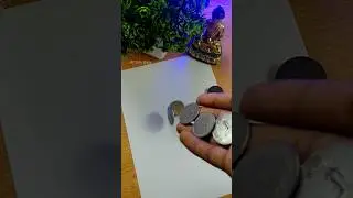 😱🤩easy coin drawing 🤑 😉 creative art #coin #creative #art #drawing