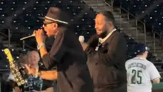 Sugar Hill Gang &ldquo;Rapper&rsquo;s Delight&rdquo; live at Dunkin&rsquo; Park in Hartford, CT 9/5/2025