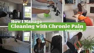 🧡 How I Clean My Home While Living with Chronic Pain | Flare-Up Friendly Routine 🧡 #spoonie