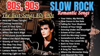 EMOTIONAL OVERLOAD 80s & 90s Slow Rock 💕 Romantic Classics That Touch the Heart