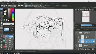 TRIGGER live drawing 02 (No Cam/Long ver.)