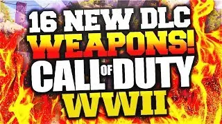 16 NEW DLC WEAPONS + VARIANTS LEAKED COD WW2! NEW WEAPON SUPPLY DROPS in HEADQUARTERS! (WW2 UPDATE!)