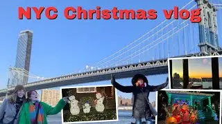 NYC at Christmas: From Brooklyn Bridge Sunrises to Dyker Heights Magic (Christmas lights)