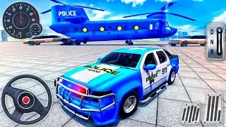 US Police Truck Transport Driving - Police Car Transporter Simulator - Android GamePlay