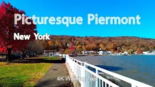 The Picturesque Village of Piermont | NY | 4K Walking Tour