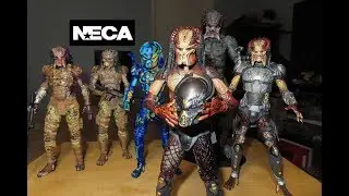 Neca The Predator LAB ESCAPE FUGITIVE PREDATOR Figure unboxing & review!