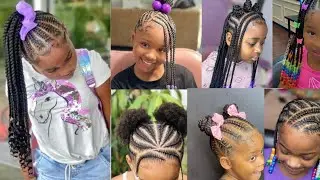 ❤️💯 2025 Best Kids Cornrow Braids Hairstyles | Easy, Stylish & Perfect for Any Event! 🔥💯