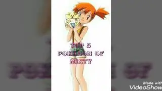 Top 5 Pokemons of misty